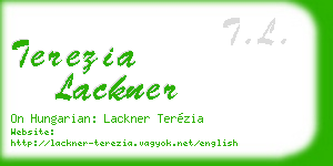 terezia lackner business card