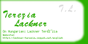 terezia lackner business card